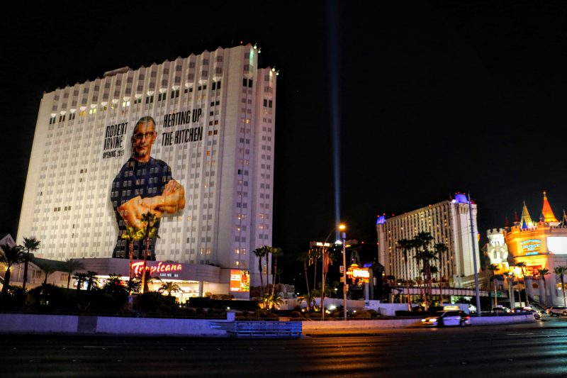 Las Vegas Tropicana by night