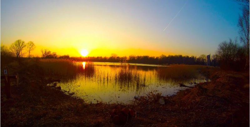 Zonsondergang Timelapse