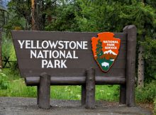 Yellowstone National Park ingang