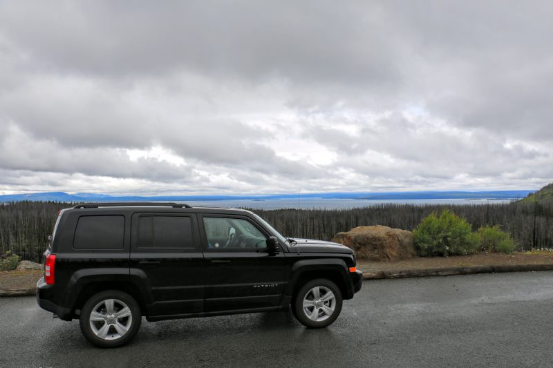 Met de auto door Yellowstone National Park