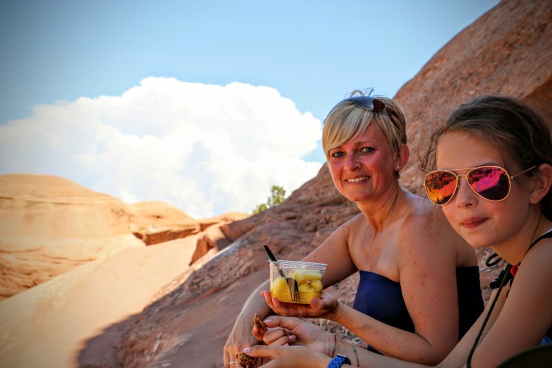 Picknick Delicate Arch