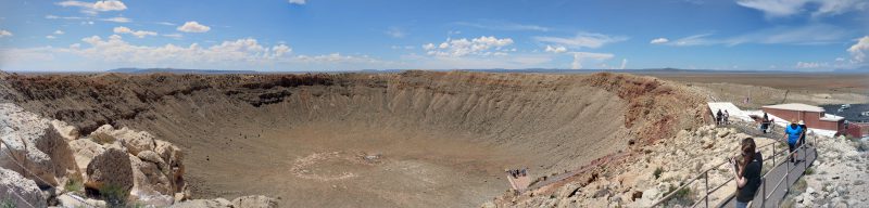 Meteor Crater panorama