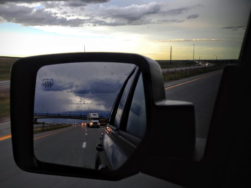 Route van Rocky Mountain naar Cheyenne via Interstate I 25