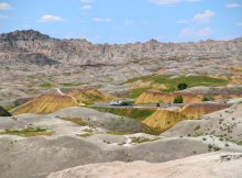 Prachtige kleuren in Badlands National Park