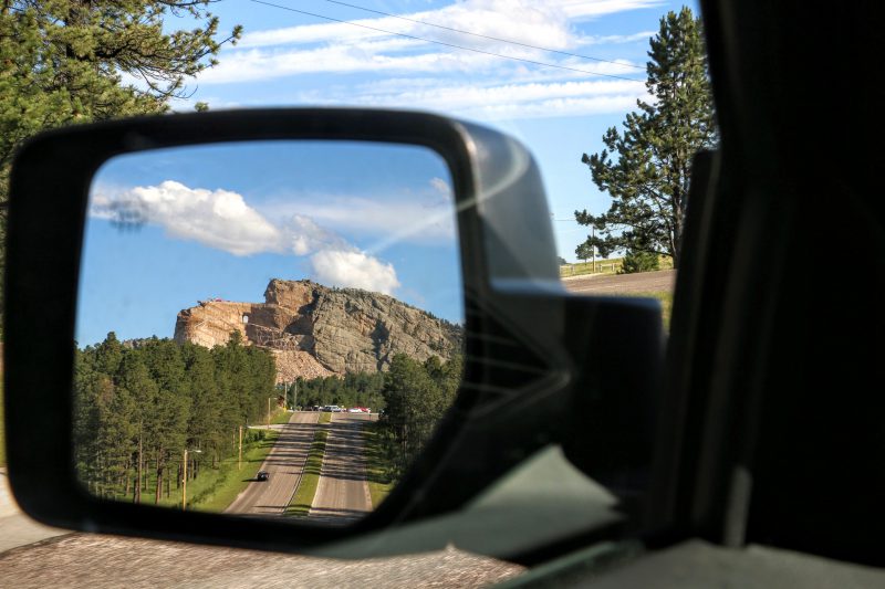 Rit van Crazy Horse naar Mount Rushmore