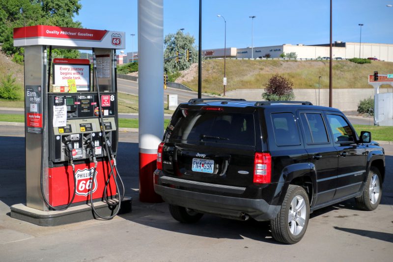 Tanken in Amerika - Rapid City