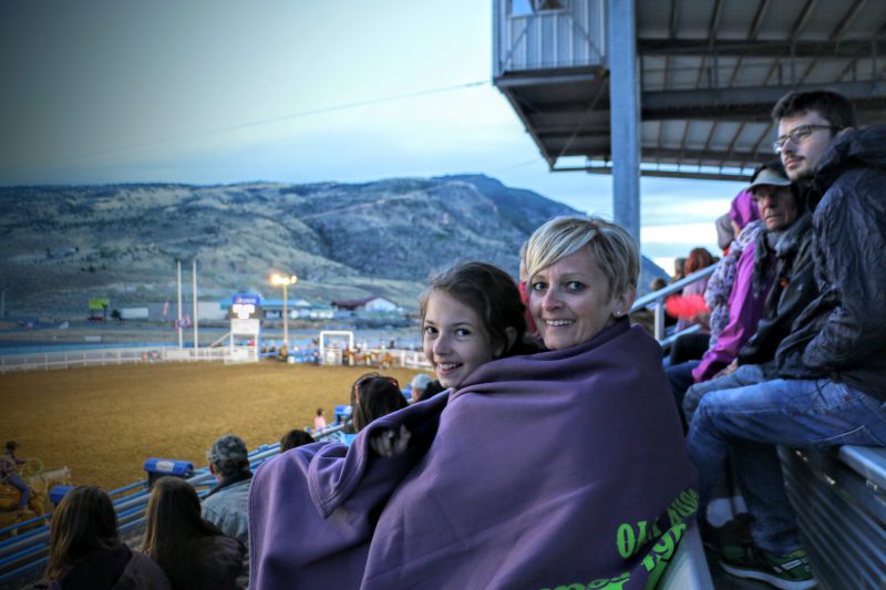 Rodeo show in Cody