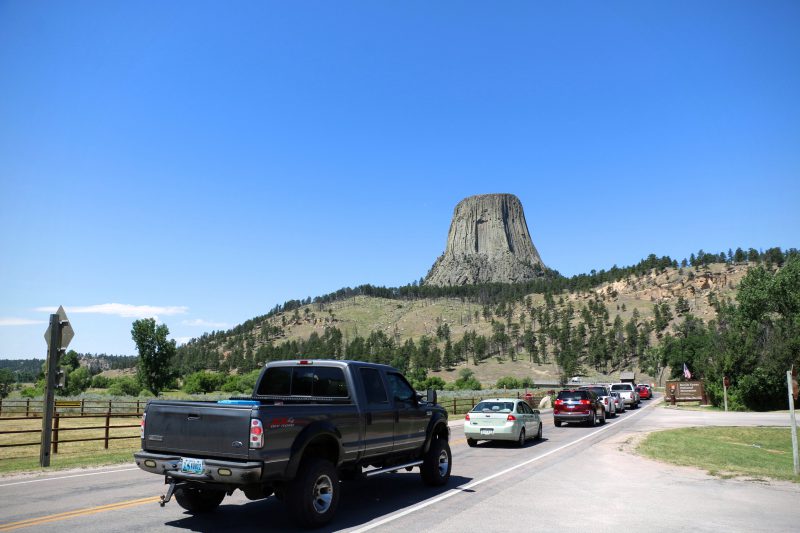 Ingang Devils Tower National Monument