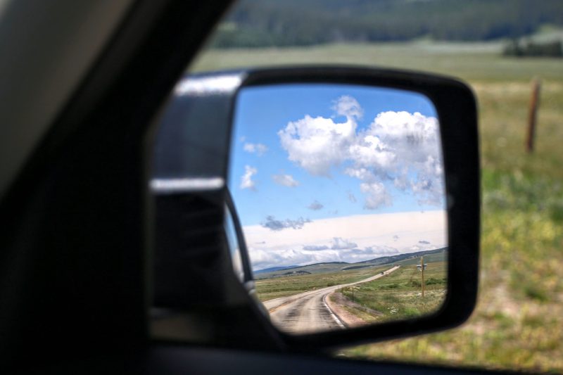 Route door Bighorn National Forest