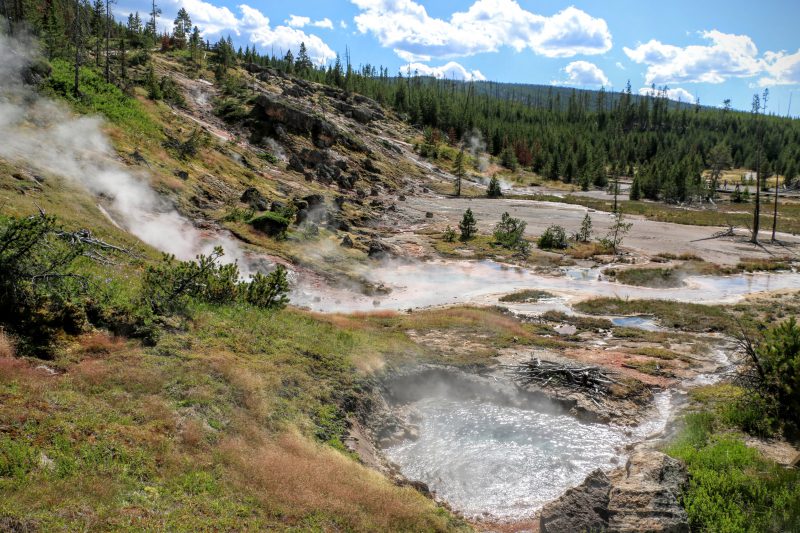 Artist Paintpots Yellowstone