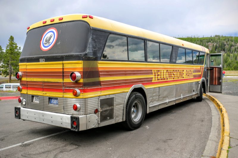 Bus Yellowstone National Park