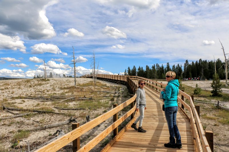 Wandeling Old Faithful