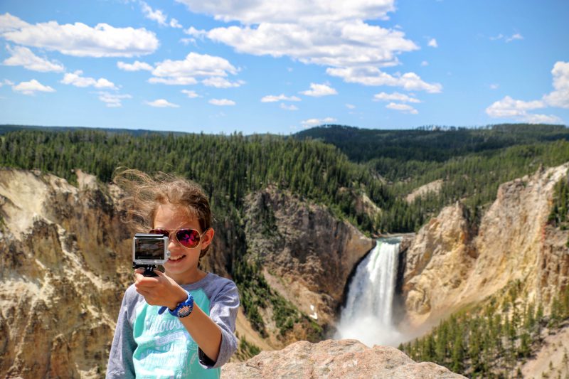 Yellowstone Upper Falls Canyon