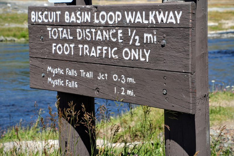 Biscuit Basin Loop Walkway