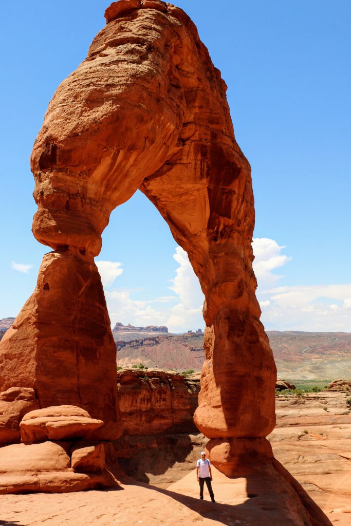 Delicate Arch grootte