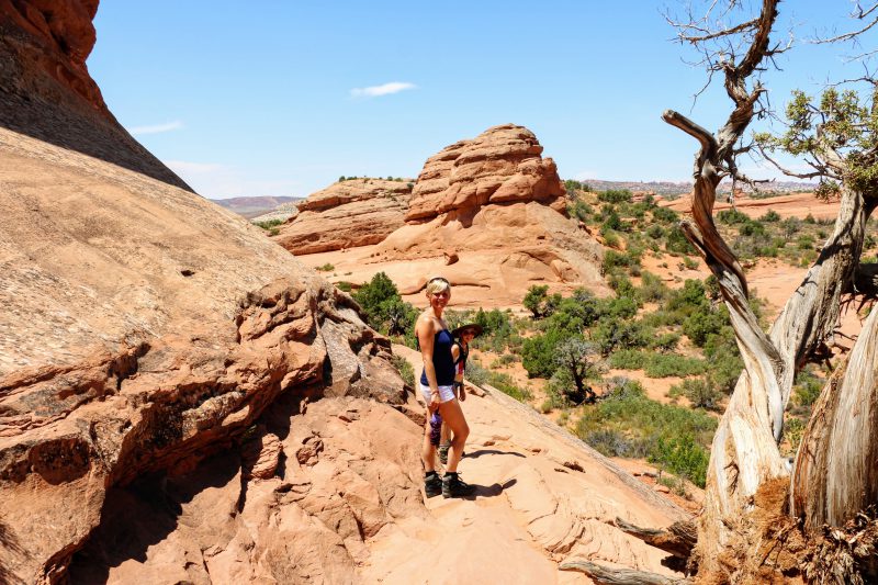 Wandelen in Arches NP