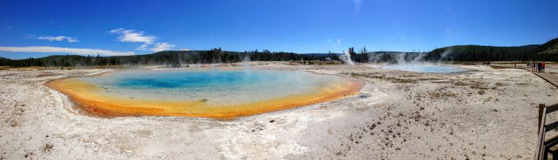 Sunset Lake Yellowstone