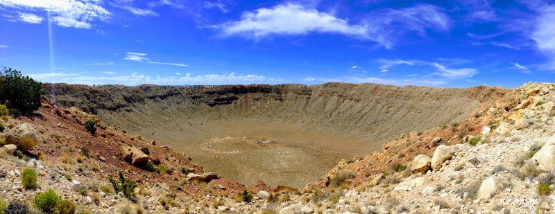 Reisverslag Meteor Crater en Walnut Canyon