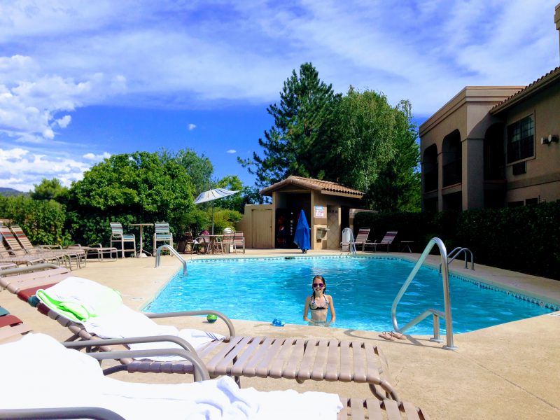 Sedona Real Inn and Suites pool