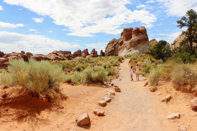 Wandeling landscape arch