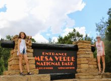 Ingang Mesa Verde National Park