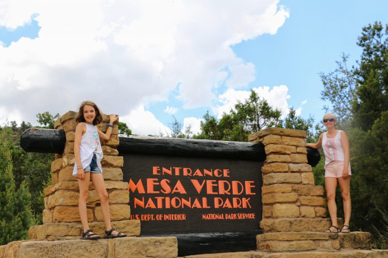 Ingang Mesa Verde National Park