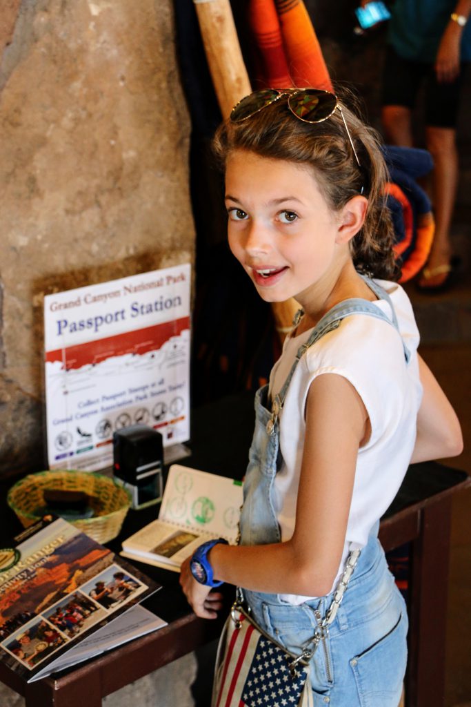 Grand Canyon passport station