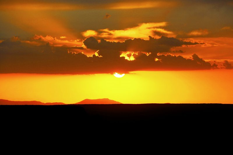 Zonsondergang Grand Canyon 