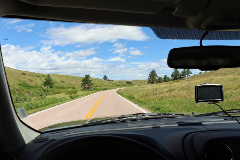 Met de auto door Custer State Park