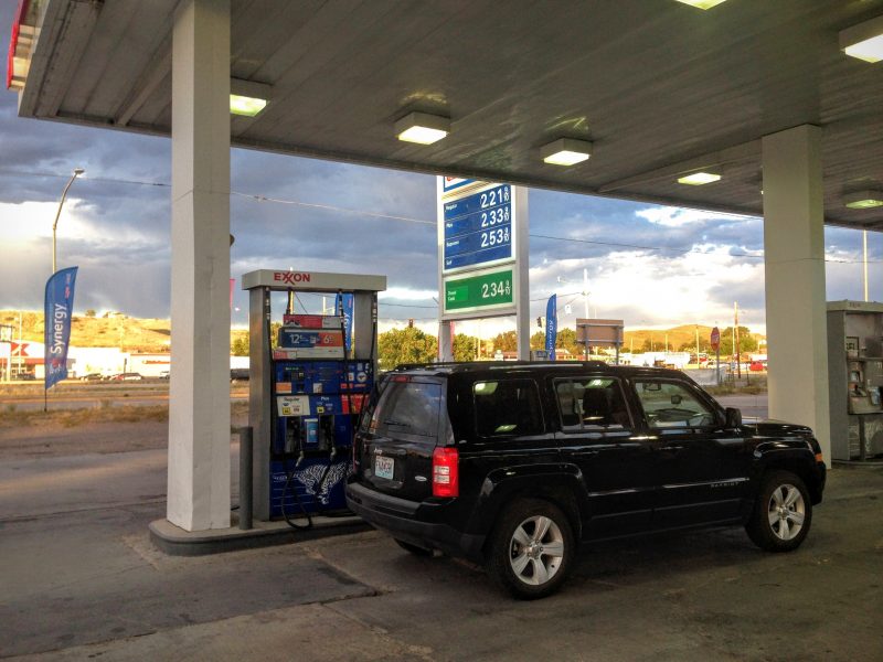 Benzinestation in Sheridan