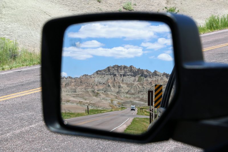 Route door Badlands