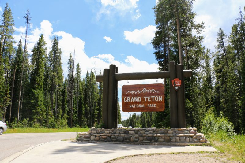 Ingang Grand Teton NP