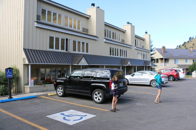 Parking Jackson Hole Lodge