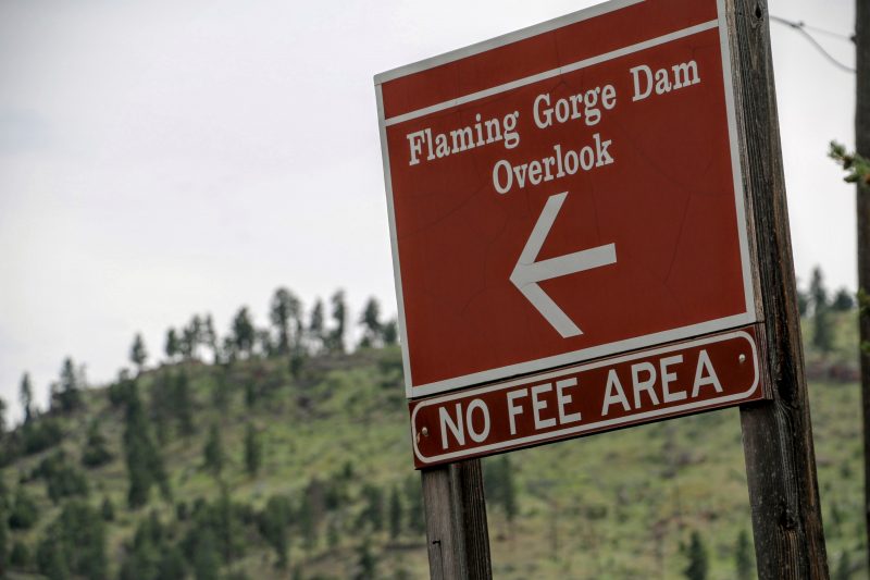 Flaming Gorge Dam Overlook